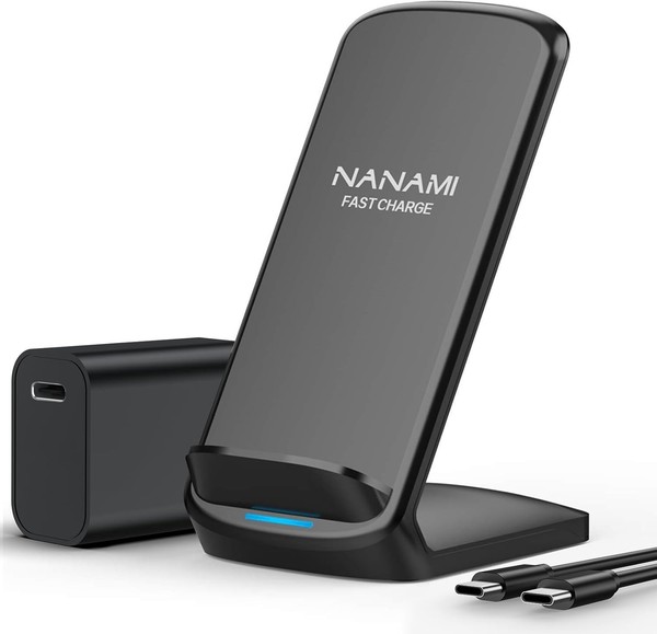 Fast Wireless Charger, 10W Induktive Ladestation Mit Usb LadegeräT FüR-image