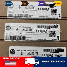 Sealed AB 1756-IR12 /A ControlLogix Non-Isolated RTD Input 1756IR12 US Free Tax