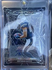 2024 Panini Obsidian - Antonio Gates #111 Silver Auto