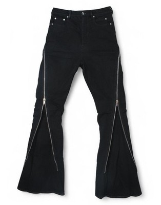 Rick Owens BOLAN BANANA Stretch Denim Pants DU02C5363 SBB 09