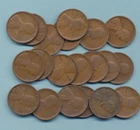 20 Twenty 1909 Lincoln Cents G/F   FREE SHIP