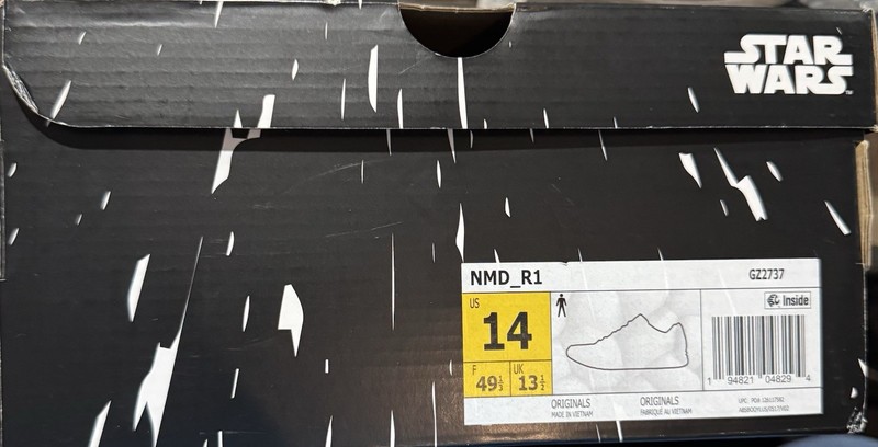 adidas NMD R1 Star Wars The Mandalorian SIZE 14