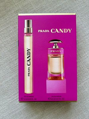 Prada Candy Eau de Parfum Perfume Set 10ml + 6.5 ml New in Box