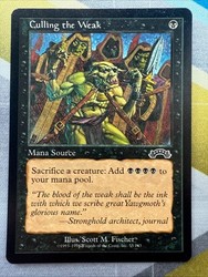 Culling the Weak - Exodus - Magic The Gathering