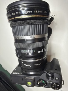 Canon EOS M3 mirrorless 24 2MP nera EF S 10 22mm f/3.5 4.5 USM Adatattore AF