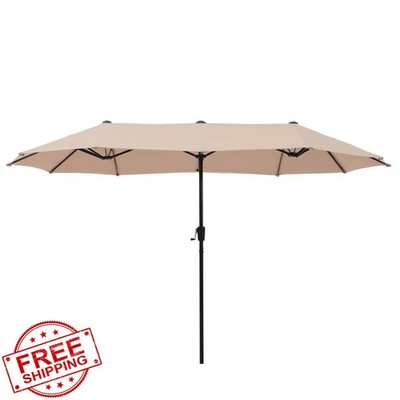 HERA'S PALACE 13ft Patio Umbrella, Outdoor UV Protective Table Umbrella