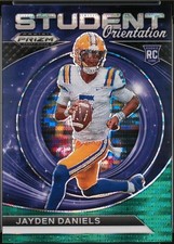 2024 Panini Prizm Draft Picks - Student Orientation Jayden Daniels #SO-JD Green