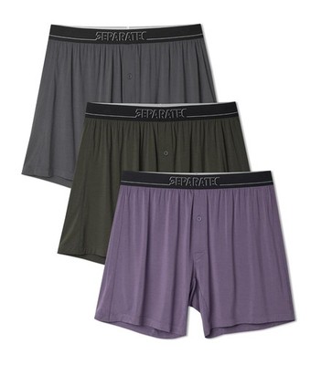 Mens Bamboo Rayon Loose Fit Cooling Breathable Boxers for Sale