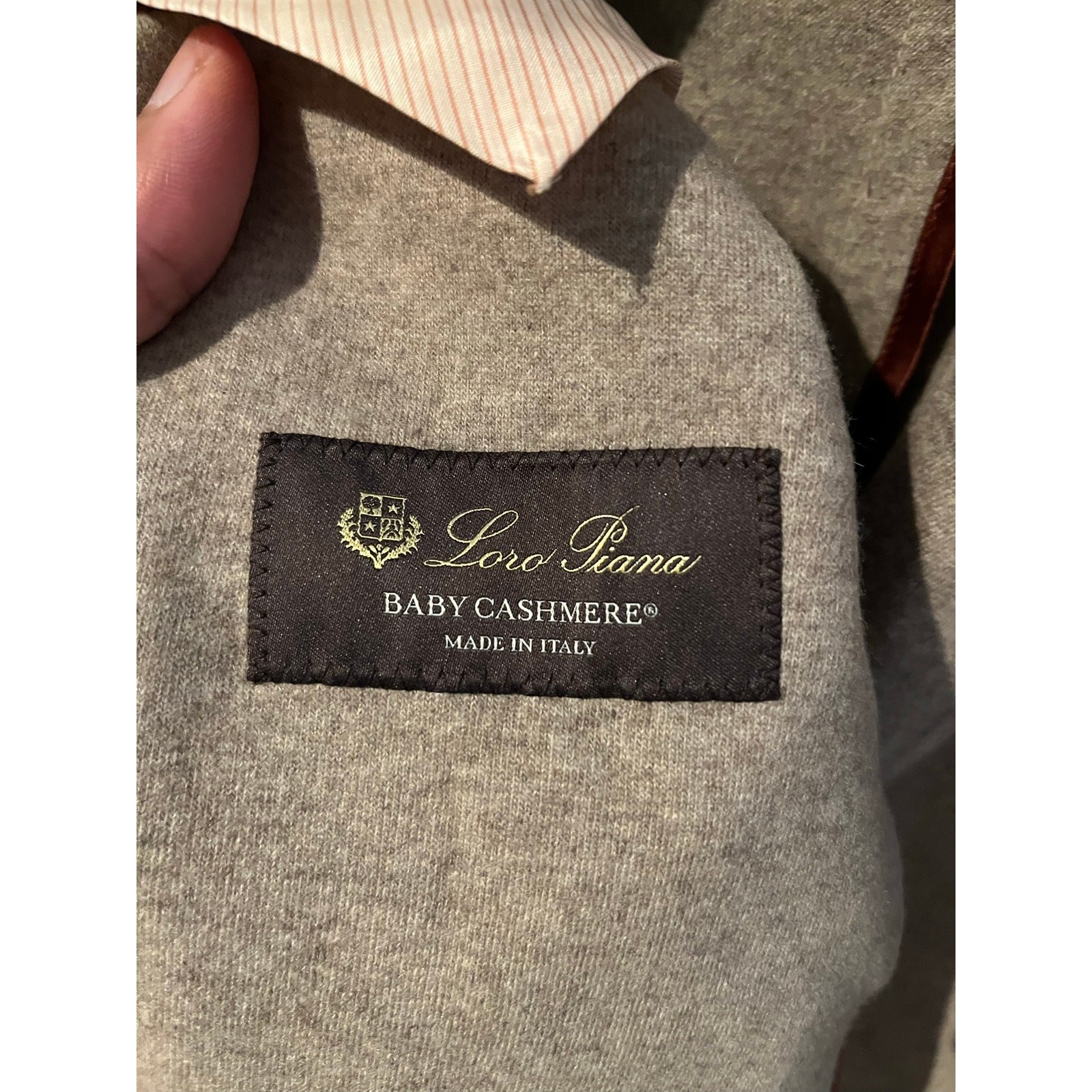 Loro Piana - Easy blazer / Size 42 / Stone Gray Flannel image 5