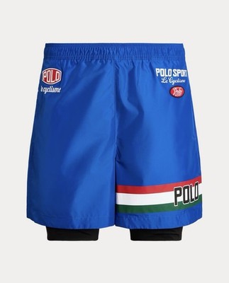 Ralph Lauren ''Cyclisme'' Polo Sport wasserresistente Radlerhose M Neu