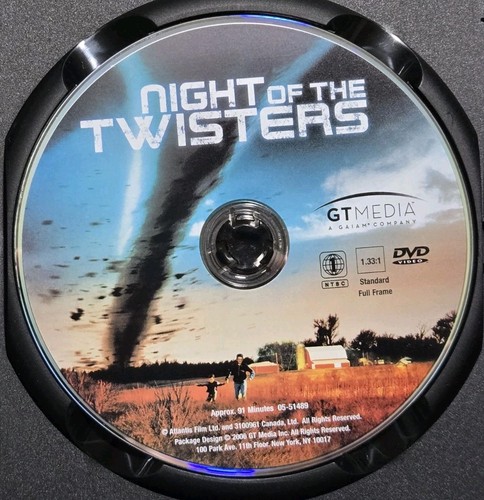 Night of the Twisters DVD REGION 1 (2006) -- VERY GOOD - Picture 4 of 4