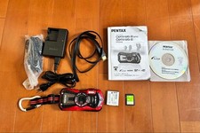Excellent PENTAX Optio WG-2 Red Waterproof Shockproof Digital Camera