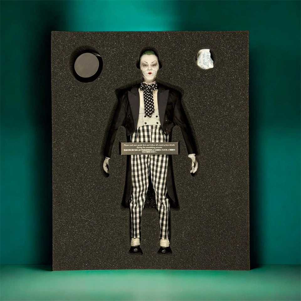 HOT TOYS 1/6 DC Action Figure THE JOKER Mime (BATMAN 89) Jack Nicholson [DX14] - Immagine 4 di 4