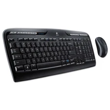 Logitech MK320 Wireless Desktop Set Keyboard/Mouse USB Black 920002836