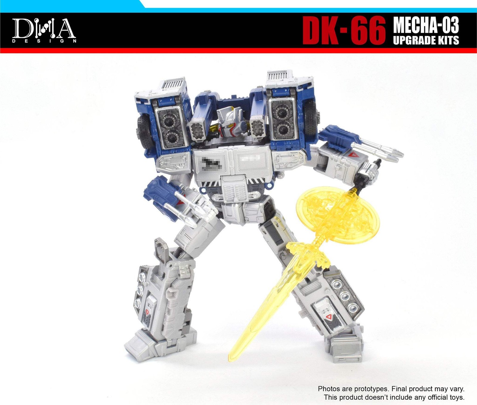 DNA Design DK-66 Upgrade Kit for Mecha-03 (Optimus Prime Type MFS-3) US SELLER