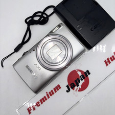 Canon IXY 650 Digital Camera Silver Clean Used Japan Charger Battery JP