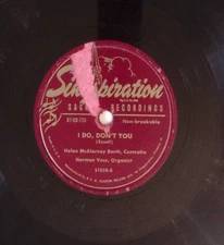 HELEN MCALERNEY BARTH CONSTANTLY ABIDING/I DO, DON'T YOU   78 RPM 1146