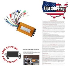 48V 64V 72V Brushless Motor Controller 1000W-1500W Sine Wave Ebike