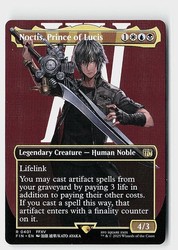Noctis, Prince of Lucis (Borderless) #401 - Final Fantasy MTG