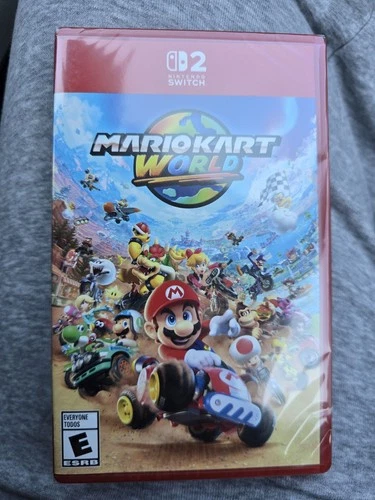 Sealed Mario Kart World (Mario Kart) Nintendo Switch 2 Racing E Multiplayer