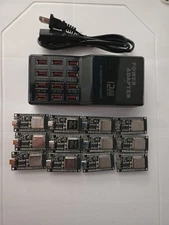 (12x)Bitcoin NerdMiner v2, + (12x)USB-C + PowerSupply. Solo Lottery Nerd Miner