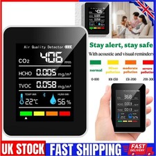 CO2 AND GAS SENSOR AIR QUALITY DETECTOR CO2 PPM HUMIDITY TEMP 5 IN 1🌳