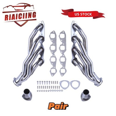 For Chevy GMC Big Block V8 396 402 427 454 502 Shorty Stainless Steel Header 7.4