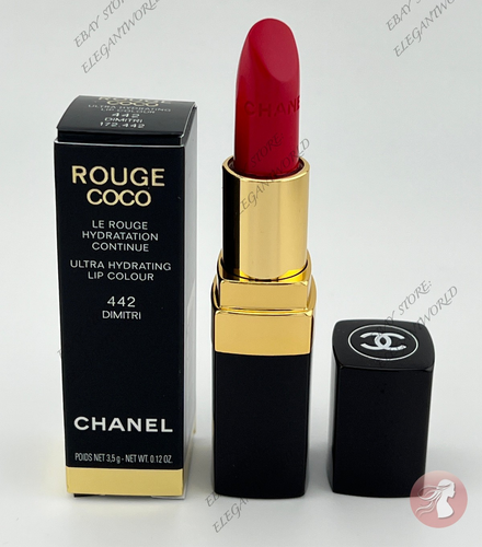CHANEL Lipstick Rouge Coco Ultra Hydrating Lip Colour, NIB, 100% AUTHENTIC