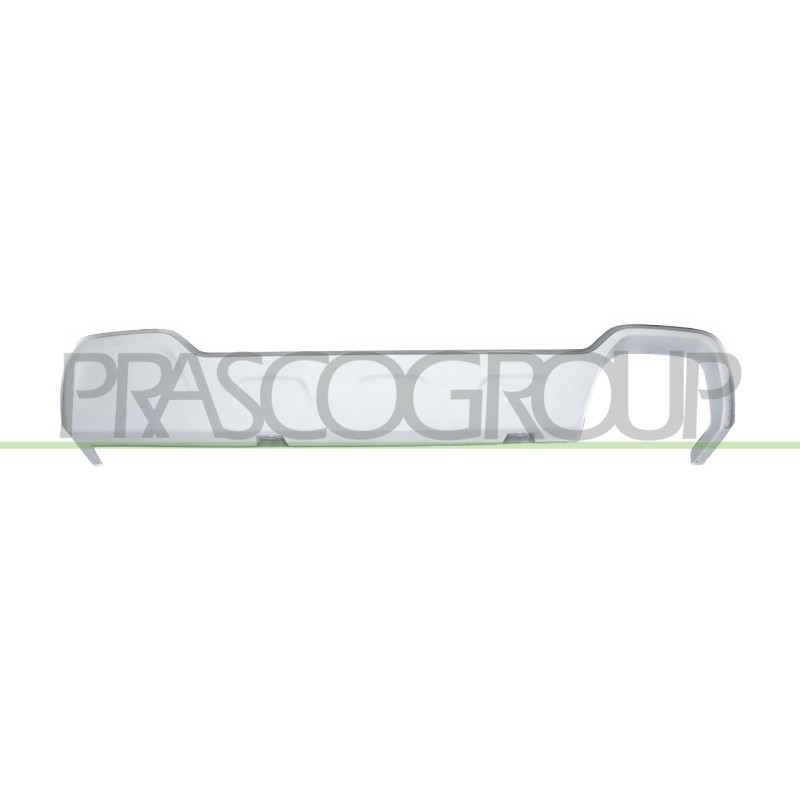 Spoiler de pare-choc arrière gris argent pour Jeep Renegade 2014-2018