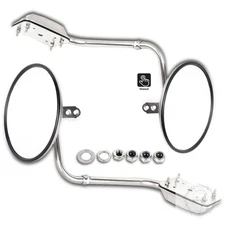 Hood Door Mirrors Fit for Peterbilt for Freightliner for Kenworth Truck Mirrors