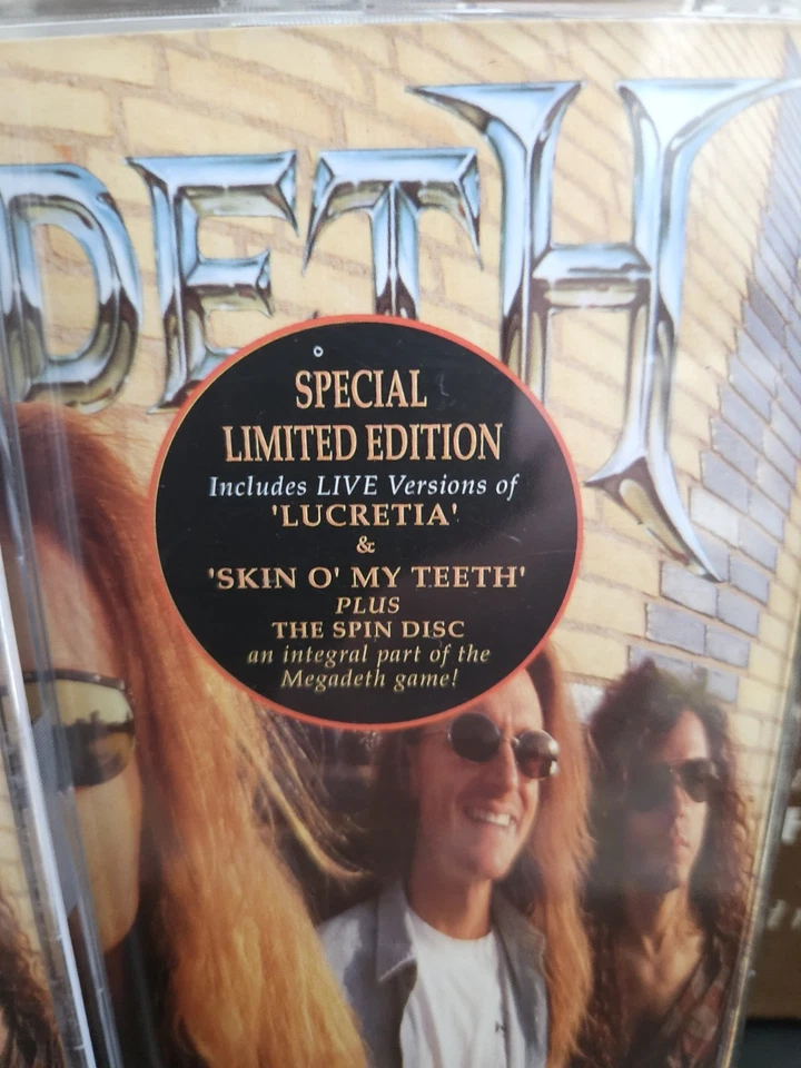 MegaGame Boxset 2x Vinyl, 2x CD - Skin O' My Teeth + alle Spielteilen. Megadeth - Bild 4 von 4