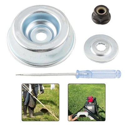 Garden Tool Grass Cutter Blade Adapter Kit - For Alloy, 4-Piece Set!