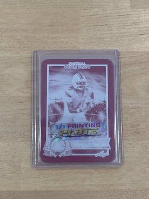 Eric Singleton Jr 2025 Leaf Football Nation 1/1 Printing Plate