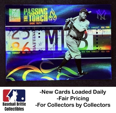 2005 Donruss Elite Babe Ruth Alex Rodriguez Passing the Torch #/500 SP Yankees