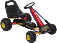 Kids Racing Car Go Kart Pedal Ride Adjustable Seats Hand Brake Reverse Gear Red Kids Racing Car Go Kart Pedal Ride Adjustable Seats Hand Brake Reverse Gear Red