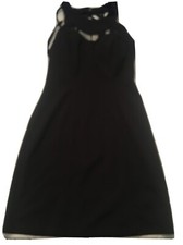 SPEECHLESS Sleeveless Lace Front Black Dress Size 9