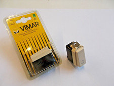 VIMAR 8236 -2PEZZI- PULSANTE CAMPANELLO 10A 250V SERIE 8000