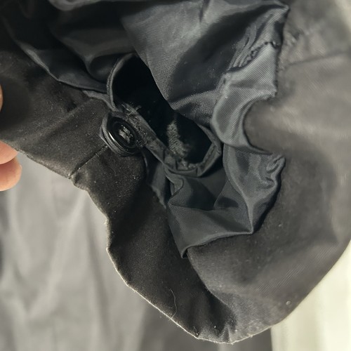 Vintage Military All Weather Black Trench Coat Men’s 42S w/Removable Liner VGC - Picture 9 of 22