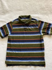 Lands End Polo Shirt Multicolor Youth Size Large 14-16 or Men XS / 2-4