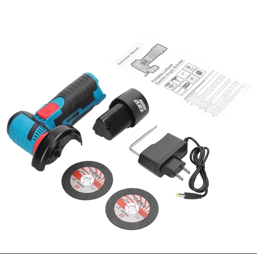 Mini Amoladora Radial 2 baterías Nueva
