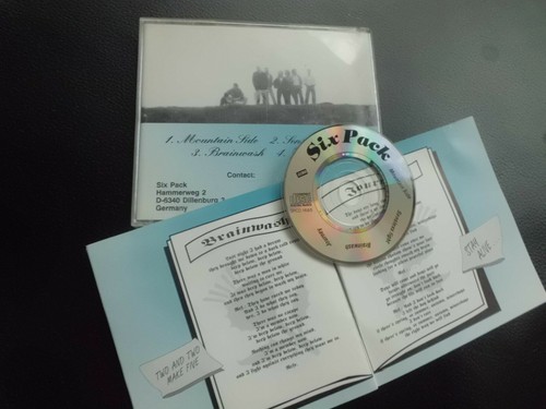 SIX PACK - TALES OF A JOURNEY, MINI CD 1996, METAL ROCK , RARE - Foto 4 di 4