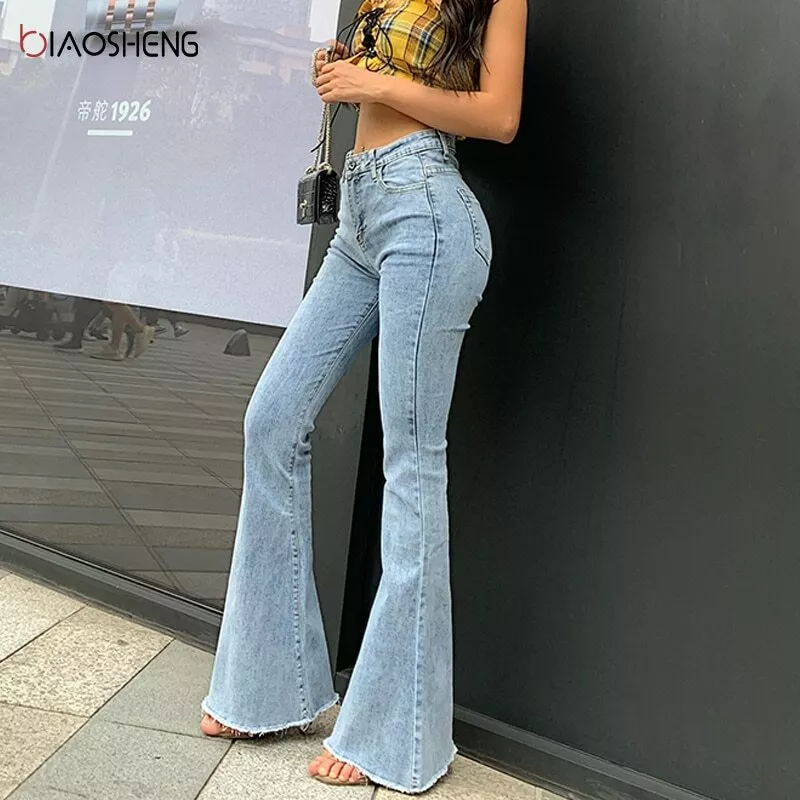 Pantalones jeans a la moda, tendencias 2019 