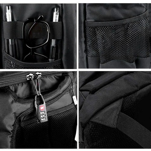 Borsa a tracolla impermeabile fotocamera digitale per Canon Nikon Sony DSLR - Foto 10 di 16