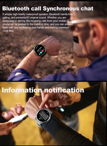 Montre Intelligente Étanche, Écran 1.85 pouces Ultra HD AMOLED 710mAh, Bluetooth - Photo 18/23