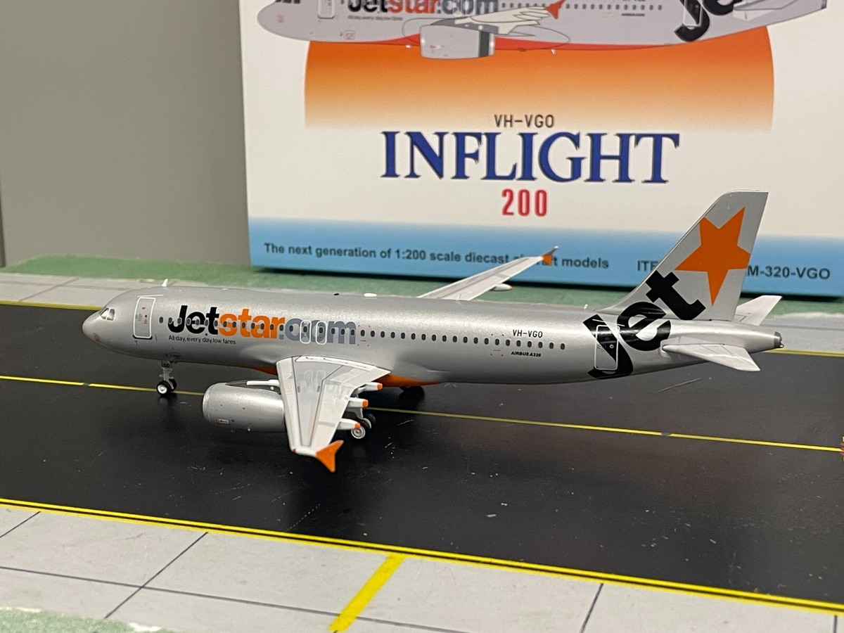 Inflight200 1:200 Jetstar Airbus A320-200 VH-VGO (IF-CAM-320-VGO