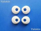 New 4pcs White Adapters Ear Tips Buds For Motorola H12 H15 Hk100 - 210 Headsets