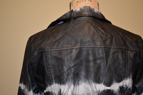 New Rock & Republic Kunstleder Damen Jacke, XS X-Small, schwarz & grau * - Bild 10 von 12