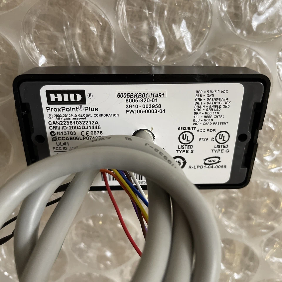 SS-PROXPOINT 6005BK01 Proximity Reader ONLY - Image 4 of 4