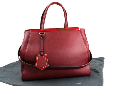○Fendi Toujours 2Way Handbag Shoulder Bag 8Bh250-D7E Red 93952 | eBay