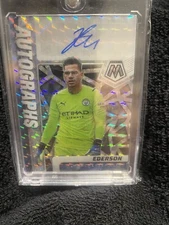 2021-22 Panini Mosaic Premier League - Autographs Mosaic #AM-EDR Ederson (AU)